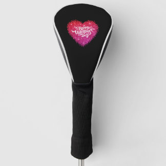 Couvre-club De Golf Bonne Saint Valentin