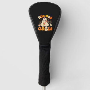 Couvre-club De Golf Boo Boo Crew Drôle Fantôme Pour Infirmière, Rétro 