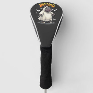 Couvre-club De Golf Boo Deng Ghost Baby Pygmy Hippo Moo Deng Halloween