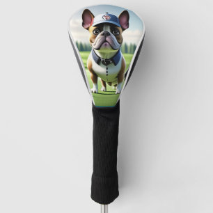 Couvre-club De Golf Bouledogue français vacances terrain de golf Bulld