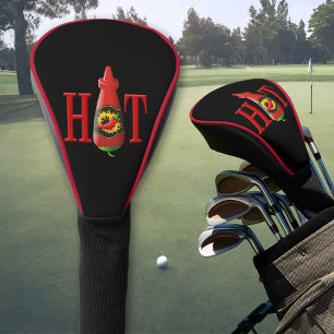 Couvre-club De Golf Bouteille de sauce chaude