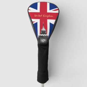 Couvre-club De Golf British Flag & Royaume-Uni Golf Clubs Covers Royau