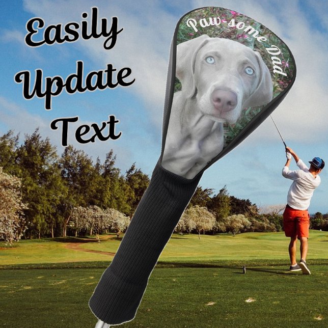 Couvre-club De Golf Brooklyn's Weimaraner Dog Golf Head Cover (brooklyn golf club cover)