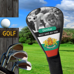 Couvre-club De Golf Bulgaria Golf, Meilleur Papa, Drapeau Bulgare, Pho