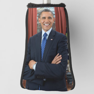 Couvre-club De Golf Bureau ovale officiel Portrait Président Obama