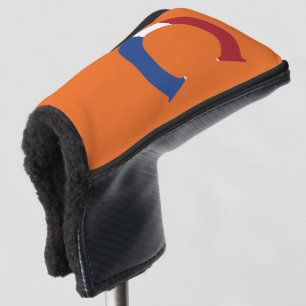 Couvre-club De Golf C Monogramme superposé sur l'indicateur NLD sur ou