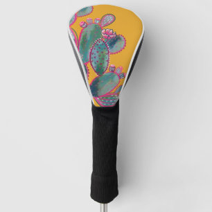 Couvre-club De Golf Cactus funky