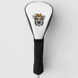 Couvre-club De Golf Cadeau à l'amant de chien de Corgi Funny