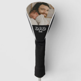 Couvre-club De Golf Cadeau de souvenir photo pour papa 