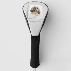 Couvre-club De Golf Cadre photo Pet Shih Tzu Papa personnalisé
