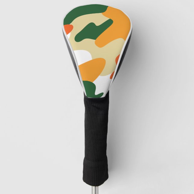 Couvre-club De Golf camouflage (Devant)