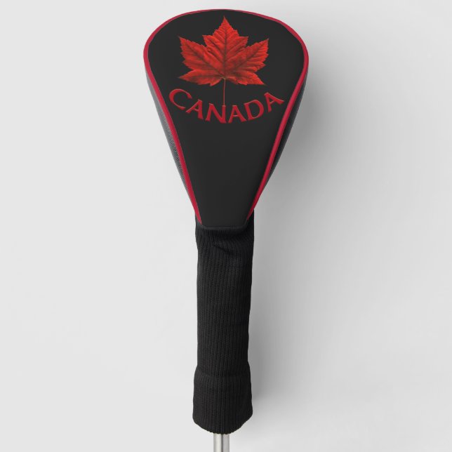 Couvre-club De Golf Canada Golf Cadeaux Canada Couverture pour chauffe (Devant)