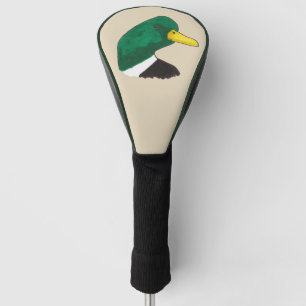 Couvre-club De Golf Canard de Majard dessiné à la main