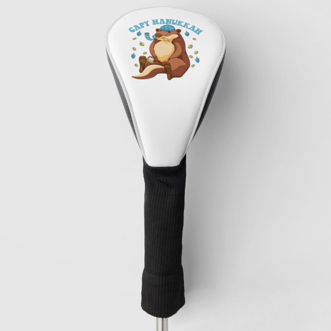 Couvre-club De Golf Capy Hanoukka Funny Jewish Capybara Hanoukka Don (Devant)