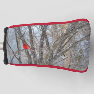 Couvre-club De Golf Cardinal et Chickadee