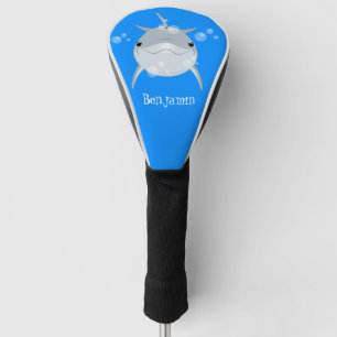Couvre-club De Golf Caricature joli dauphin kawaii kawaii