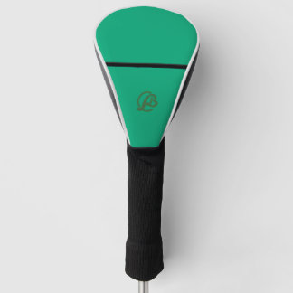 Couvre-club De Golf Casquette moderne Green Golf Club avec Monogramme