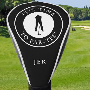 Couvre-club De Golf C'est le moment de faire la Par-Tee Monogramme noi