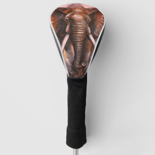 Couvre-club De Golf Chargement des éléphants