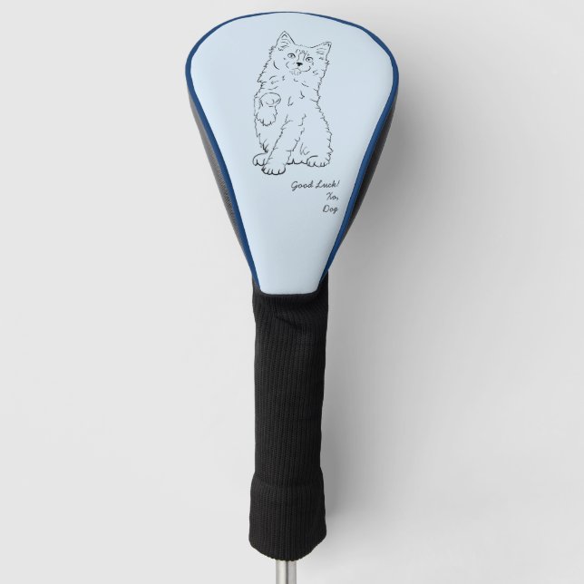 Couvre-club De Golf chat (Devant)