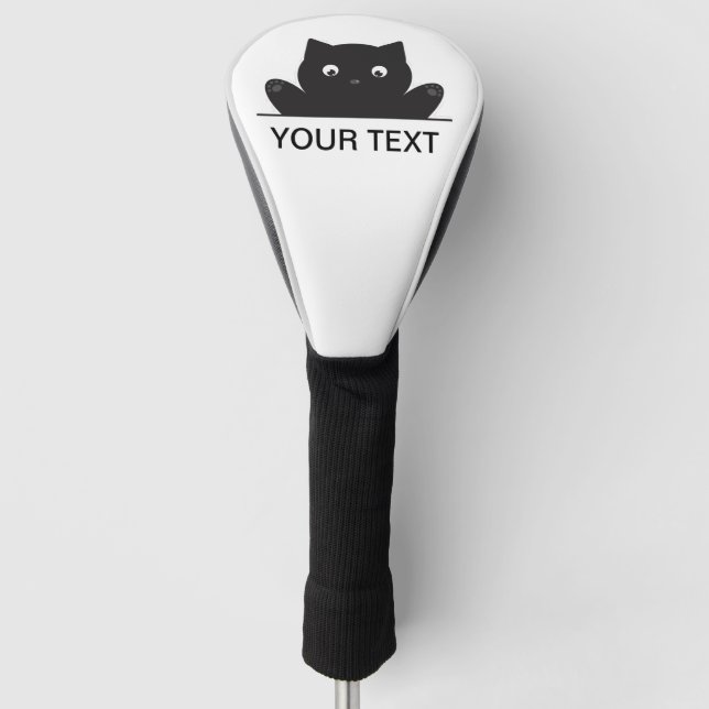 COUVRE-CLUB DE GOLF CHAT SURPRIS (Devant)