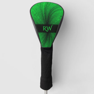Couvre-club De Golf Chaux géniale avec éclaboussure noire