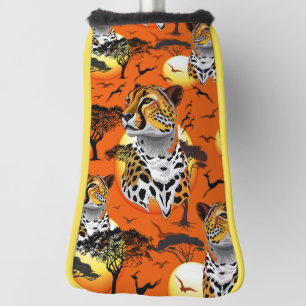Couvre-club De Golf Cheetah African Feline Wild Animal