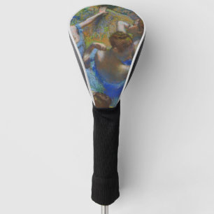 Couvre-club De Golf Chef-d'œuvre d'art fin pastel Danseuses bleues de