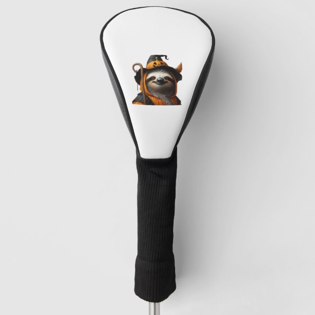 Couvre-club De Golf Chemise classique Sloth Halloween (Devant)
