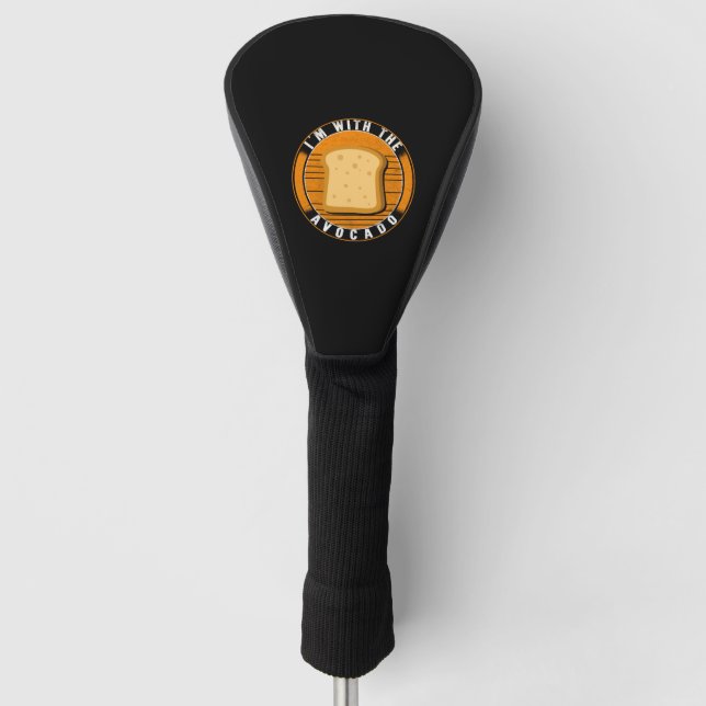 Couvre-club De Golf Chemise costumée Halloween toast, je suis avec le (Devant)