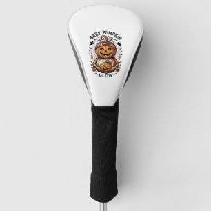 Couvre-club De Golf Chemise de grossesse citrouille Halloween vintage