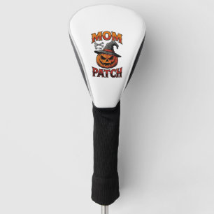 Couvre-club De Golf Chemise de maman Halloween Citrouille Os Art Vinta
