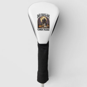 Couvre-club De Golf Chemise Halloween Vintage Candy Night Maison Hanté
