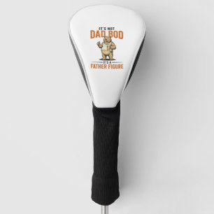 Couvre-club De Golf Chemise Ours Bière Figure Paternelle Papa Drôle_1