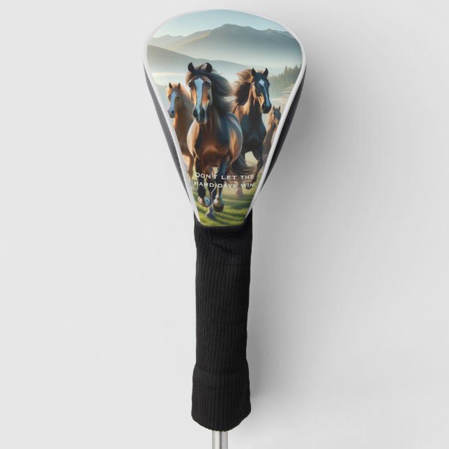 Couvre-club De Golf Cheval (Devant)