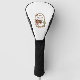 Couvre-club De Golf Cheval Jingle Giddy Up