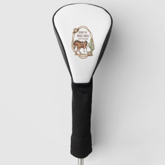 Couvre-club De Golf Cheval Jingle Giddy Up