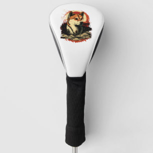 Couvre-club De Golf Chien Akita Inu