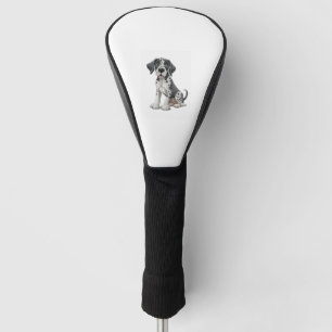 Couvre-club De Golf Chien chiot dalmate Premium Scoop