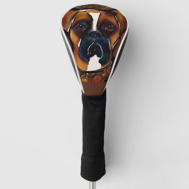 Couvre-club De Golf Chien de boîte (Devant)