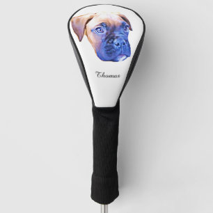 Couvre-club De Golf Chien de boxeur