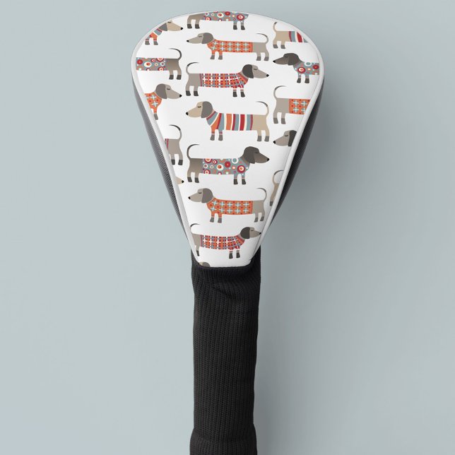 Couvre-club De Golf Chien de saucisse Dachshund (Créateur téléchargé)
