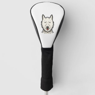Couvre-club De Golf Chien Esquimau Américain