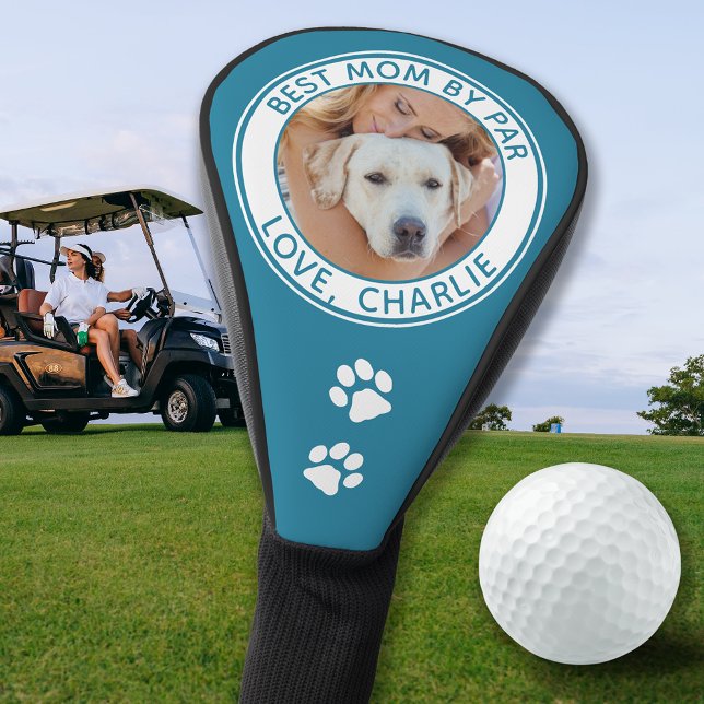 Couvre-club De Golf Chien Maman Moderne Personnalisé Animaux de Compag (Créateur téléchargé)