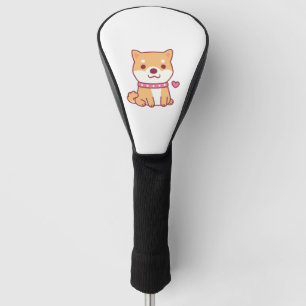 Couvre-club De Golf Chien mignon Shiba Inu