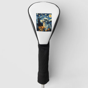 Couvre-club De Golf Chien Shih Tzu mignon citrouille de Halloween Jack