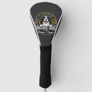 Couvre-club De Golf Chiens de Prairie Peut-être 3 Personnes Conception