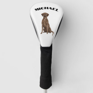 Couvre-club De Golf Chihuahua Chien noir personnel