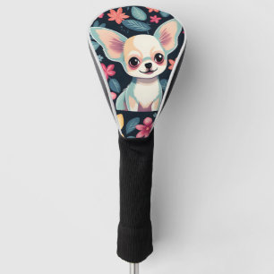 Couvre-club De Golf Chihuahua mignon chien