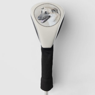 Couvre-club De Golf Chinook (oreilles d'hélicoptère) Peinture - Chien 